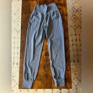 Athleta Light Blue Salutation Jogger Pants